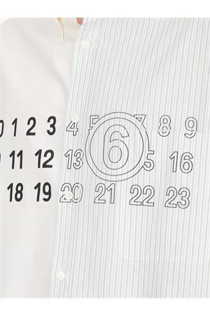 Long-sleeve shirt in cotton poplin MM6 MAISON MARGIELA | SH0DT0025MTN085961